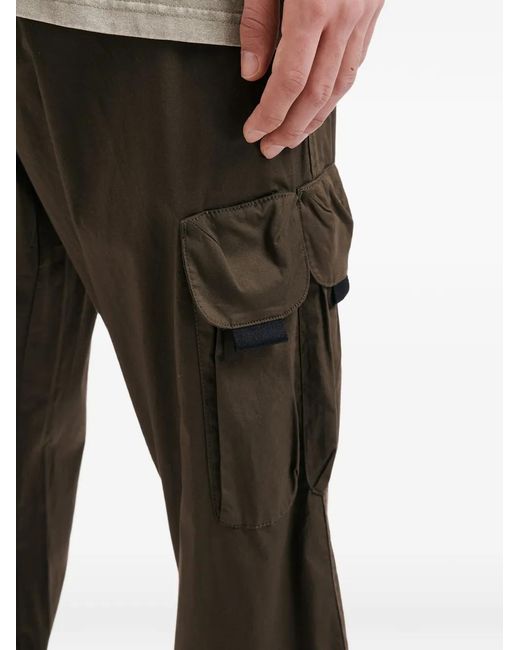 Izzue Gray Cargo Trousers for men