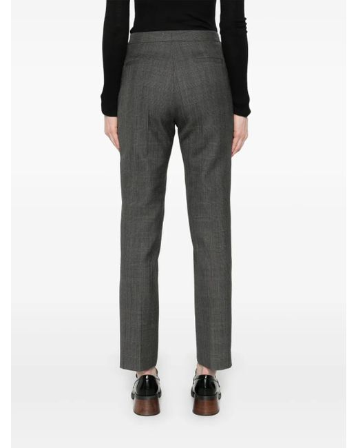 Fabiana Filippi Gray Prince Of Wales-Check Trousers