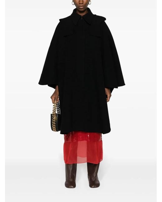 Chloé Black Cape