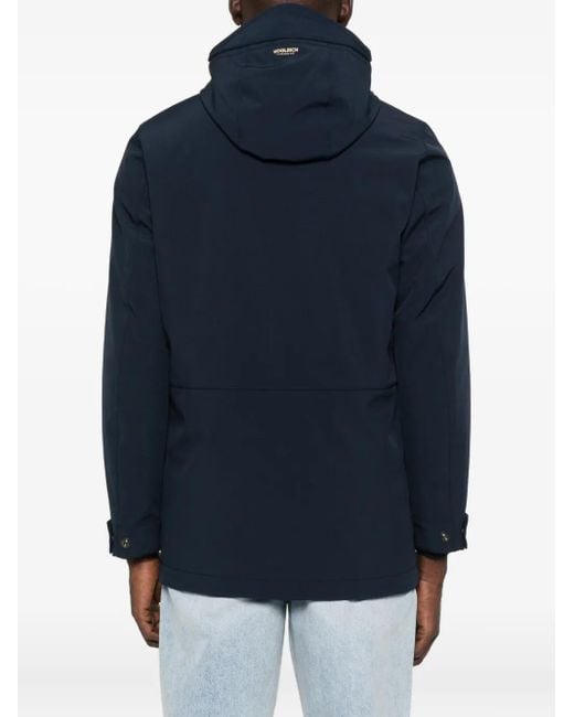 Woolrich Mantel Mit Kapuze in Blue für Herren