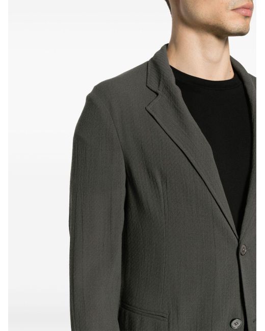 メンズ Emporio Armani シングルジャケット Gray