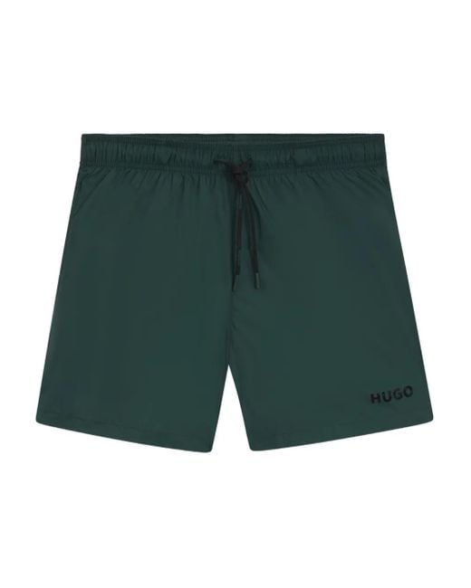 Bañador con cordones HUGO de hombre de color Green