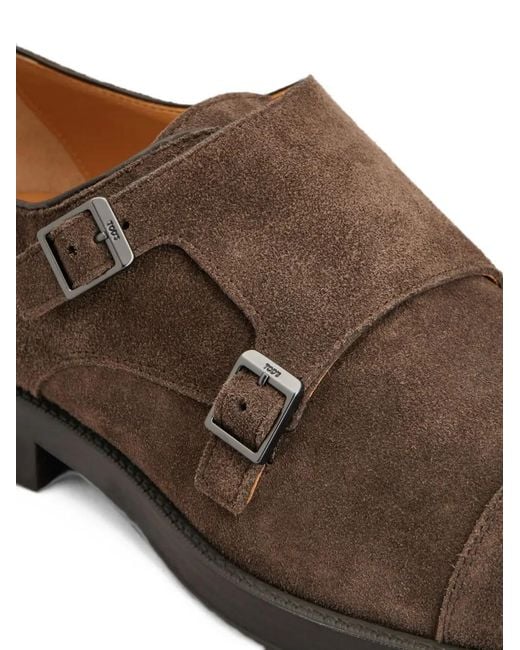 Tod's Brown Monkstraps for men