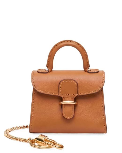 Delvaux Brown Brillant Tote Bag