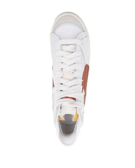 メンズ Nike Mid '77 Jumbo ハイカット スニーカー White