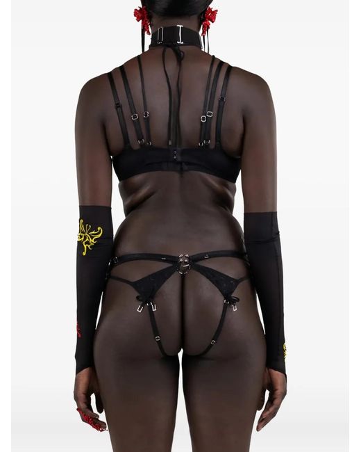 Zhilyova Black Aurora Bra