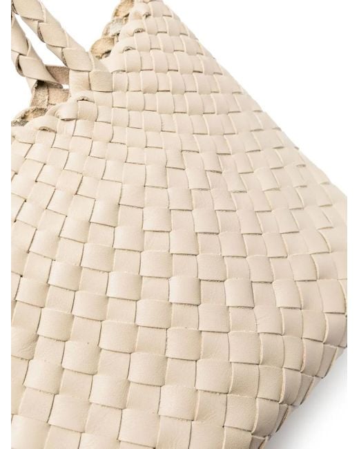 Dragon Diffusion Natural Santa Croce Shoulder Bag