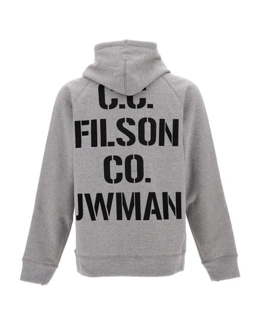 Junya Watanabe White Drawstring Hooded Jacket for men