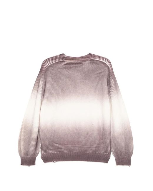 CROQUIS Pink Pull Rayé À Effet Dégradé for men