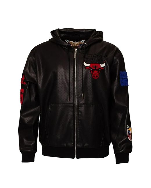 Jeff Hamilton Black X Nba Zip-Fastening Jacket for men