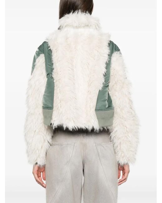 Sacai Blue Panelled Jacket