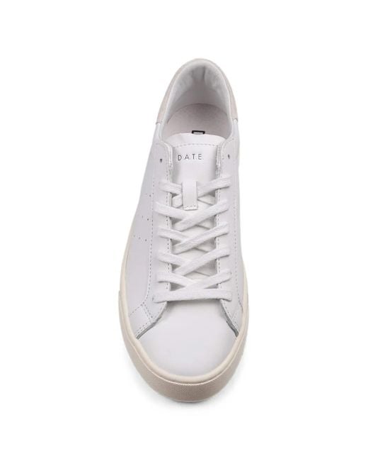 Date White Sonica Leather Sneakers for men