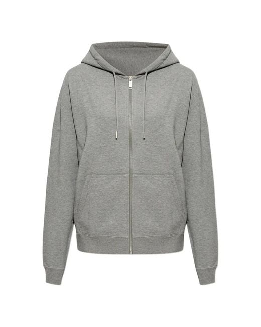 Canada Goose Gray Wander Zip-Up Drawstring Hoodie