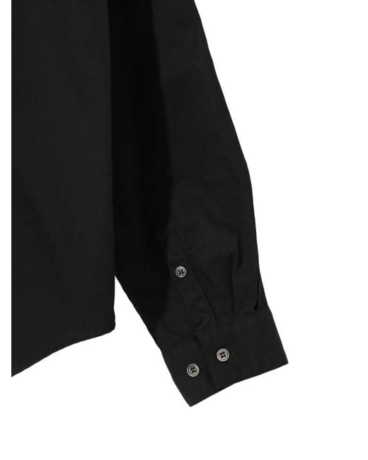 Undercover Black Patch-Pocket Shirt for men