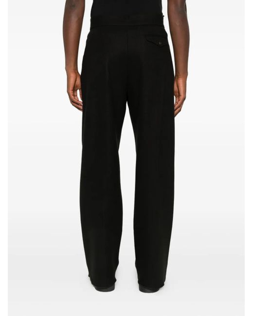 Emporio Armani Black Trouser for men