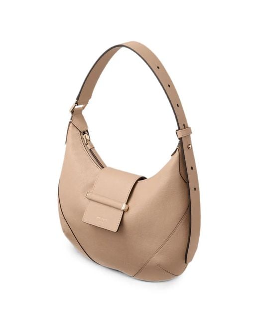 Jimmy Choo Natural Bar Small Shoulder Bag