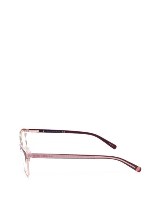 Tommy Hilfiger Multicolor Rectangle-Frame Glasses