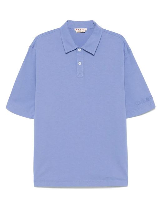 メンズ Marni ポロシャツ Blue