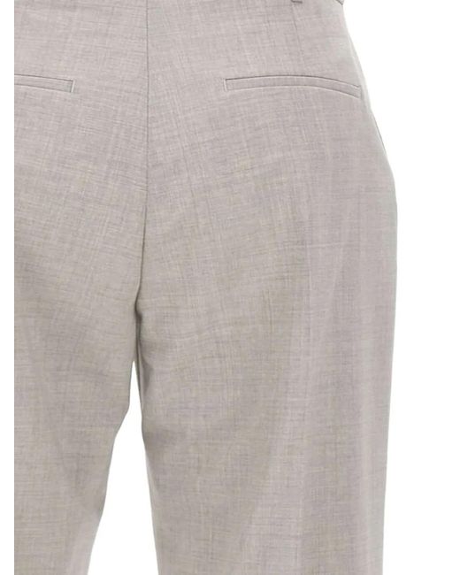 Eleventy Gray Wool Pants