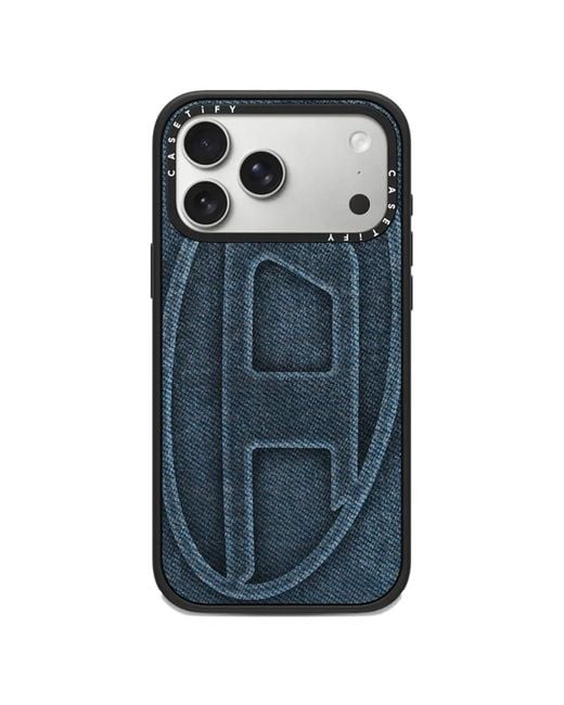 DIESEL X Casetify 60580 Denim-Effect Iphone 17 Pro Case in Blue | Lyst