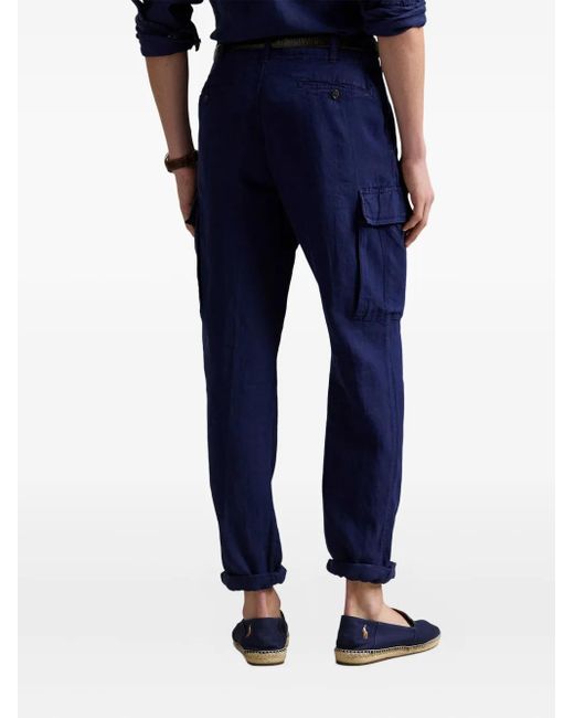 Polo Ralph Lauren Blue Cargo Pants for men
