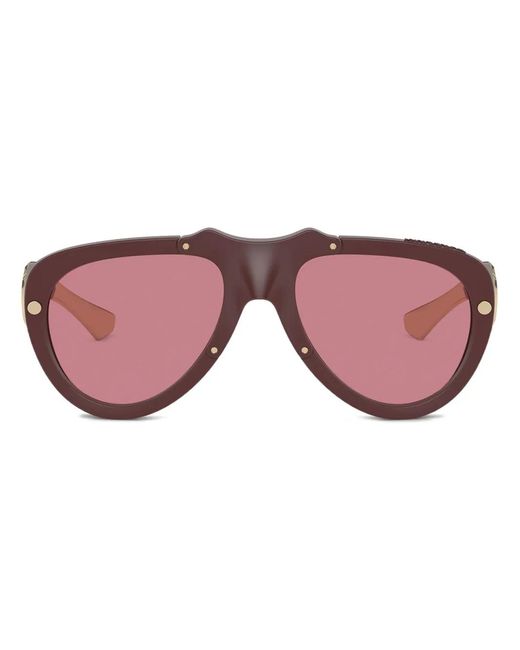 Burberry Pink Oversized-Frame Sunglasses