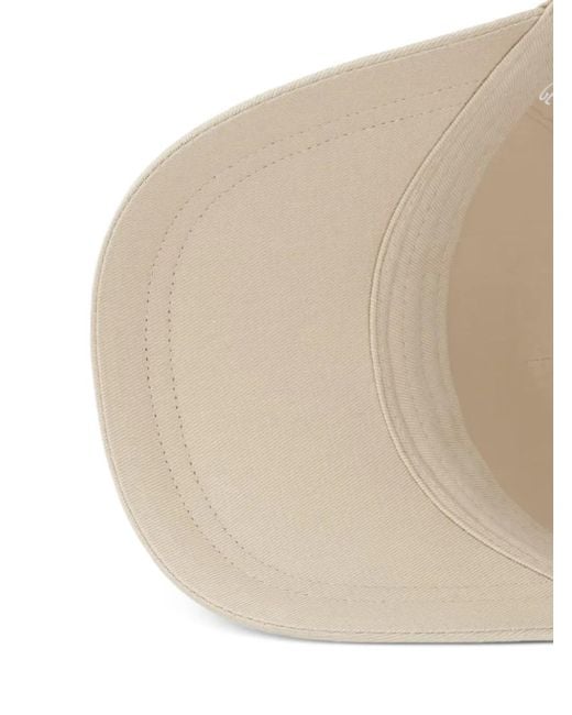 ARMANI EXCHANGE Natural Rhinestone-Logo Baseball Cap