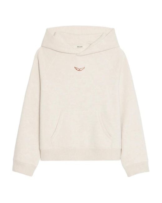 Zadig & Voltaire Women's White Georgy Hoodie