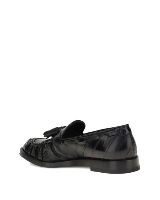 Fratelli Rossetti タッセル ローファー Black