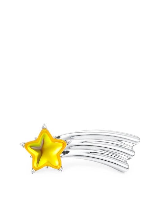 YVMIN Yellow Shooting Star Hair Clip