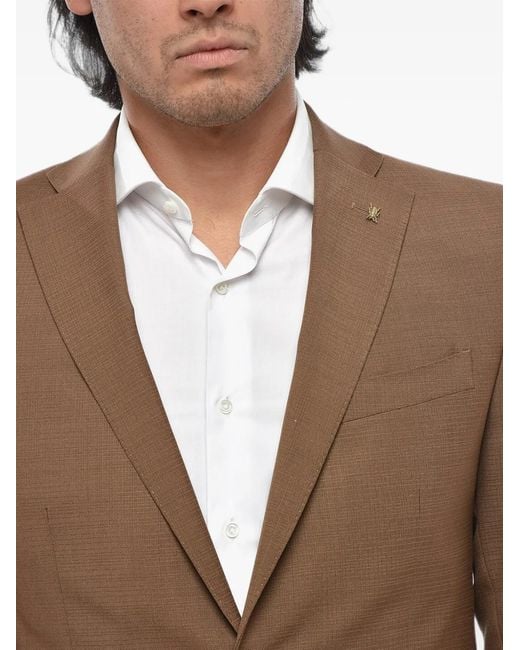Corneliani Natural Cc Collection Single-Breasted Suit for men