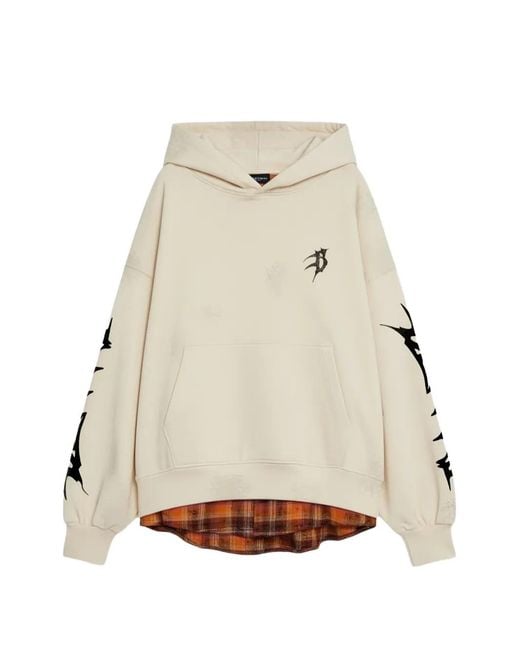 Barrow Natural Graphic Hoodie
