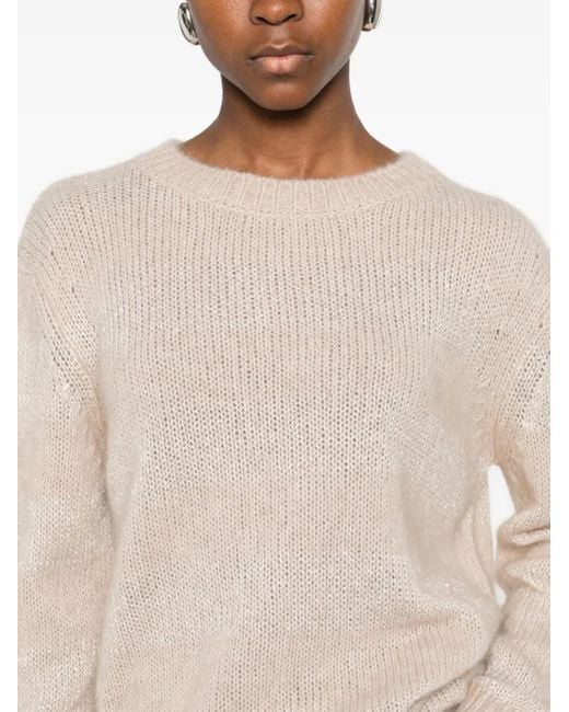 Herno Natural Round-Neck Knitwear