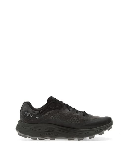 Merrell Black Agility Peak 6 Low-Top Sneakers for men