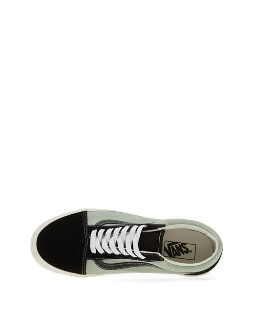 Vans Green Old Skool Lace-Up Sneakers