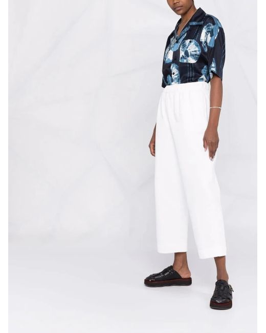 Proenza Schouler White Straight-Leg Track Pants