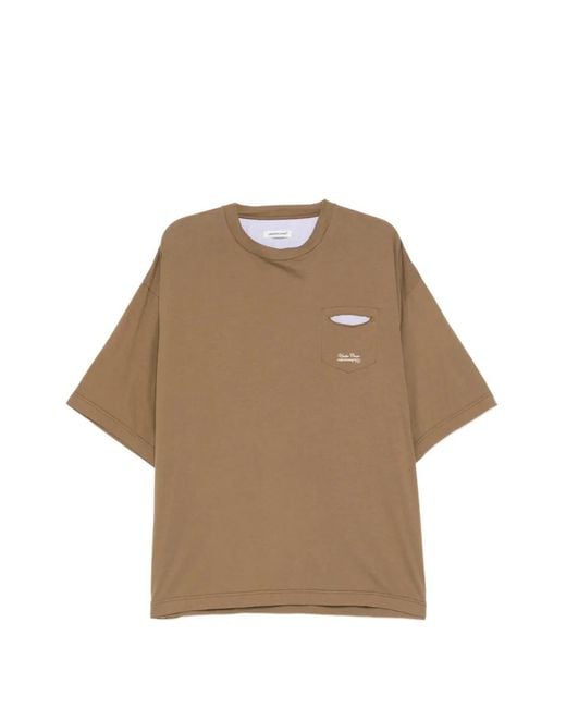 Undercover Natural Panelled T-Shirt for men