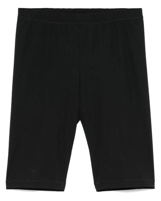 Nanushka Black Biker Shorts