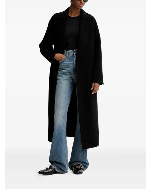 From Future Black Belted Coat