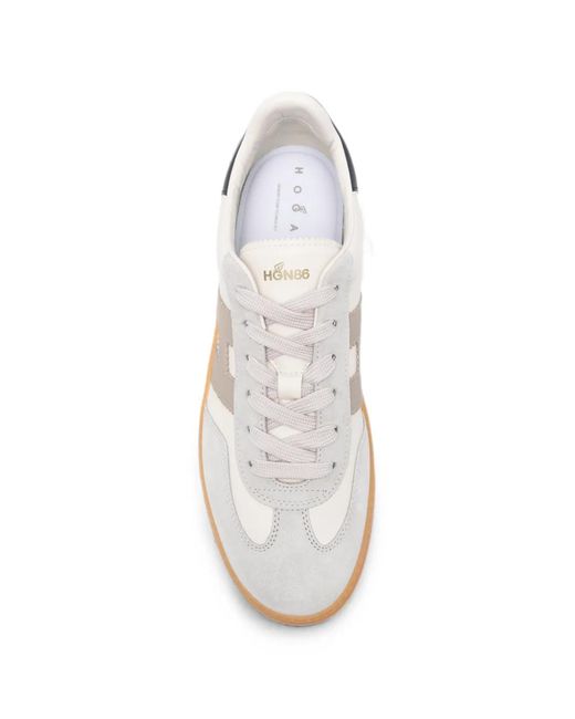Hogan Sneakers Mit Logo-Patch in White für Herren