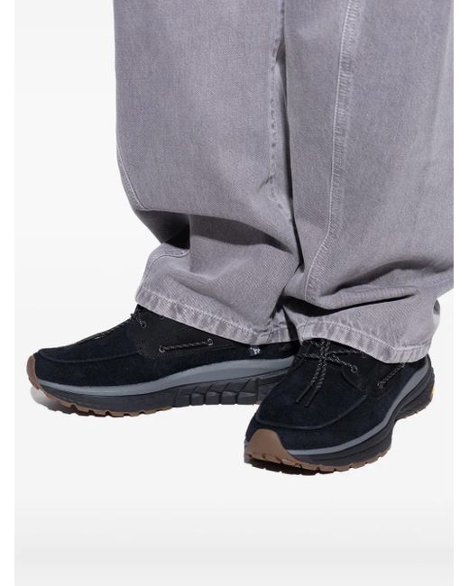 メンズ Paul Smith レースアップ デッキシューズ Black