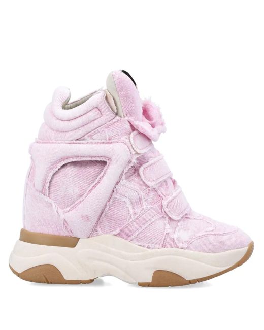 Isabel Marant Pink Balskee Sneakers