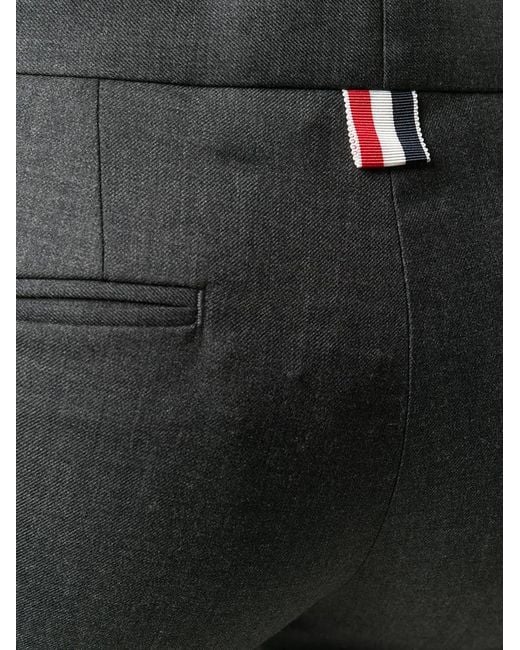 Thom Browne Gray Tailored Cropped Trousers