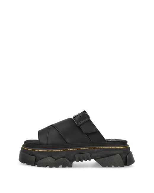 Dr. Martens Black Mattison Athena Slides