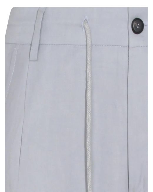 Eleventy Gray Drawstring Trousers for men