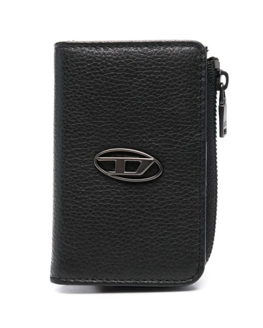 DIESEL L-Zip Key Portemonnaie in Black für Herren