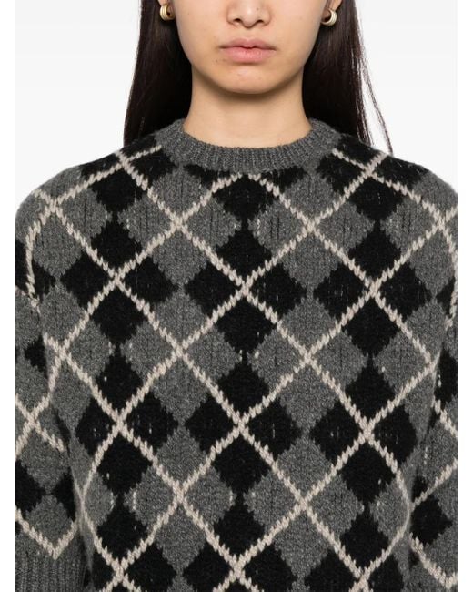 Khaite Black Pratt Jumper