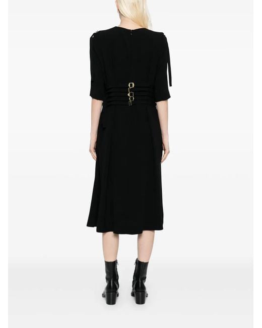 Undercover Black Short-Sleeved Dress