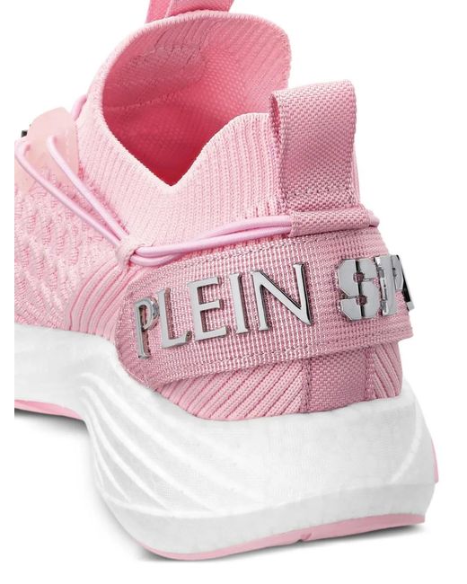 Philipp Plein Pink Runner Sneakers