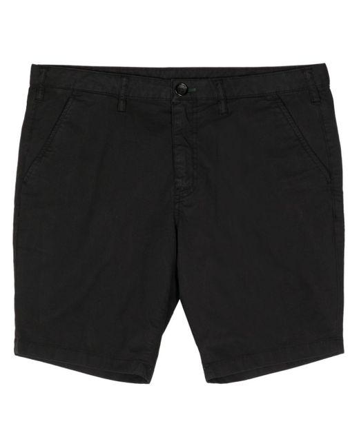 PS by Paul Smith Black Zebra-motif Bermuda Shorts for men